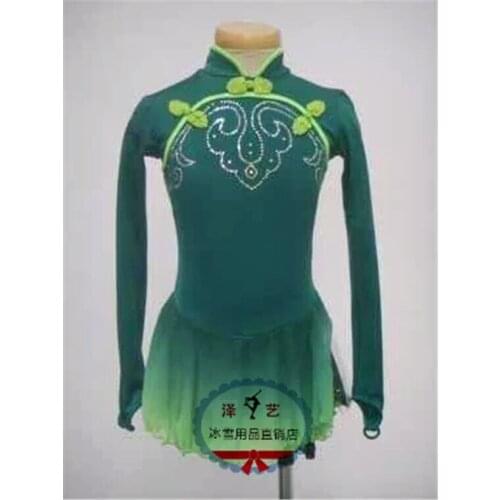 Crystal Custom Figure Skating Dresses Girls New Brand Ice Skating Dresses For Competition DR4575