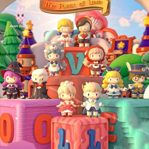 The Forest of Love Blind Box Toys for Girls Figure Action Caja Sorpresa Surprise Box Guess Bag Cute Model Doll Birthday Gift