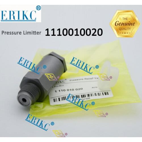 Pressure Relief Limiter Valve F00R000756 ERIKC 1110010020 Common Rail Reducing Valve Set 1 110 010 020 for MAN Cummins FORD VW