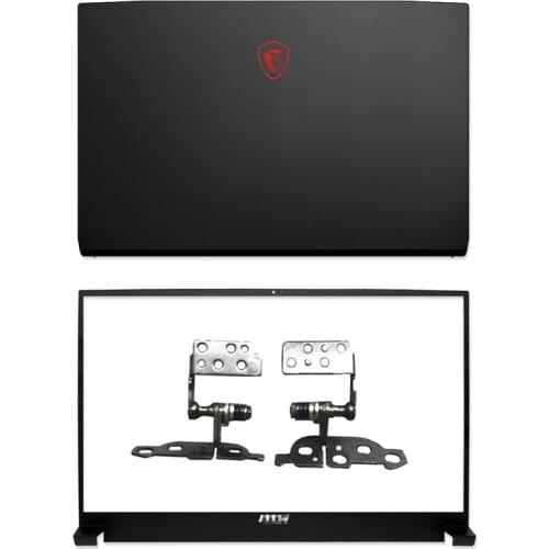 NEW For MSI GF75 MS-17F1 MS-17F5 Laptop For Laptop LCD Back Cover/Front Bezel/LCD Hinges Black