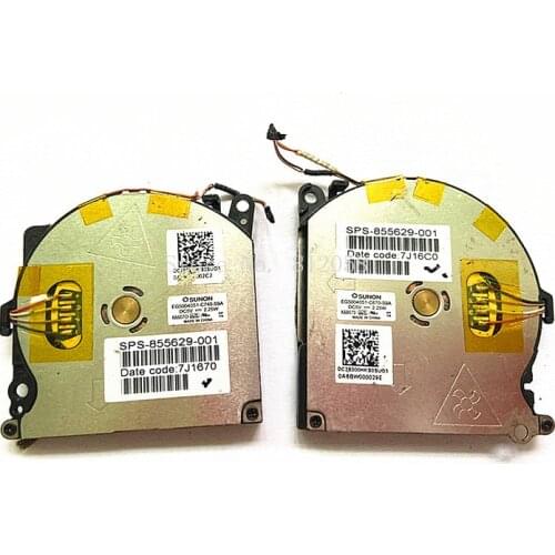 New CPU GPU Cooling fan for HP Spectre 13-V 13-V000 13-V100 TPN-C127 7J1670 855629-001 855630-001 DC28000HLS0 DC28000HKS0