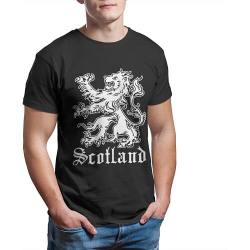 Scotland T Shirt Print wholesale Clothes Punk Sleeve Streetwear Cosplay Tshirts 10591