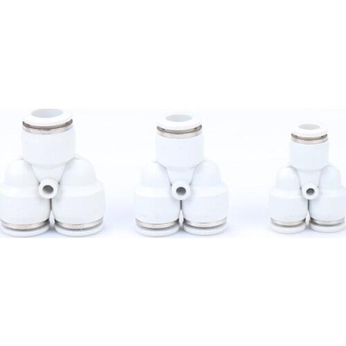 Pneumatic high-end white PL air pipe joint quick joint pneumatic 90 degree elbow thread 8 m cylinder fittings