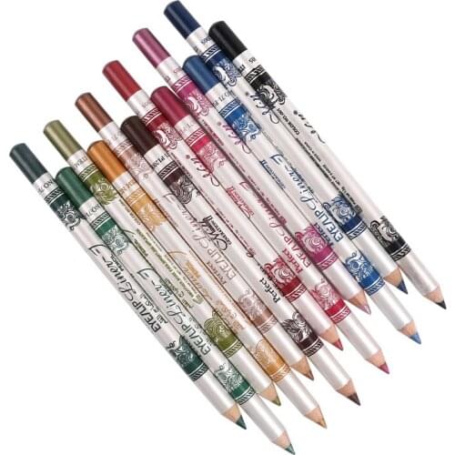 Eyeliner, 12-color lipstick, waterproof makeup, makeup kit, eyeliner