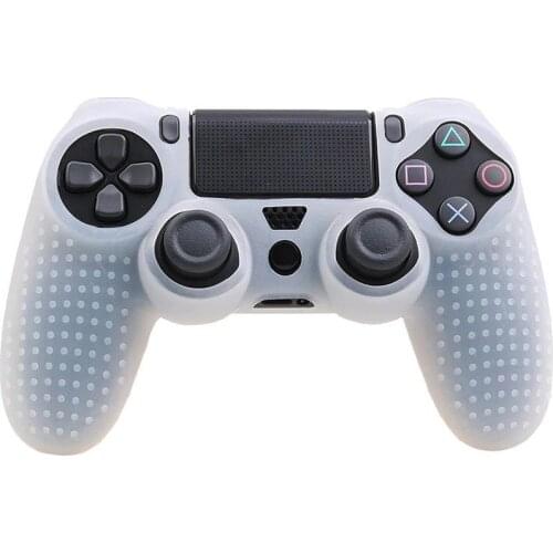 OSTENT 2 x Spot Pattern Silicone Skin Case Cover Pouch for Sony PS4/Slim/Pro Controller