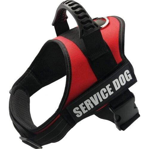 Reflective Dog Vest Harness, No Pull No Choke, Adjustable Service Animal Jacket, Emotional Support In Training Vest