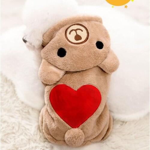 Pet Products Winter Cat Dog Clothing Coat Jacket Cute Small Cat Dog Clothes For Dogs Yorkies Pet Clothes Overalls For Dogs