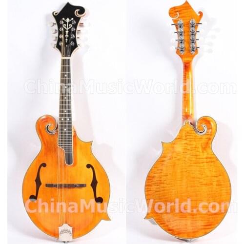 Afanti Solid Spruce top / Flamed Maple Back & Sides / Afanti Mandolin (AMB-207)