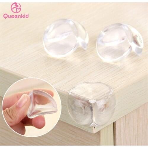 5/8/10 pieces of childrens baby safety silicone protection pad table corner edge protection cover childrens anti-collision edg
