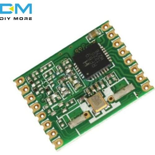 RFM69W 868Mhz 20dBm HopeRF Wireless Transceiver 868S2 Module Remote FIR Channel Filter Board Automatic RF Sensor temperature
