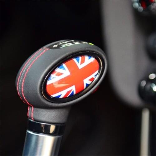 Gear Lever Side Shell Shift Knob Cover Cap Trim for Mini Cooper F series Clubman Hardtop Hatchback Covertible Countryman Decals