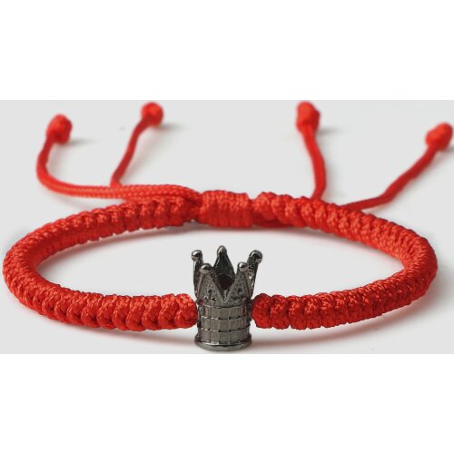 Charm Crown Beads Braided Bracelet Handmade Lucky Rope Tibetan Buddhist Bracelets & Bangles Vintage Wristband For Women Men Gift