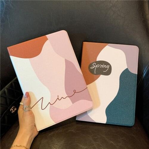 Funda for iPad Air 4 10.2 10.9 Pro 11 2020 Case Smart Stand Cover for iPad 8th Generation 9.7 Pro 10.5 Mini 2 3 4 5 2018 Coque