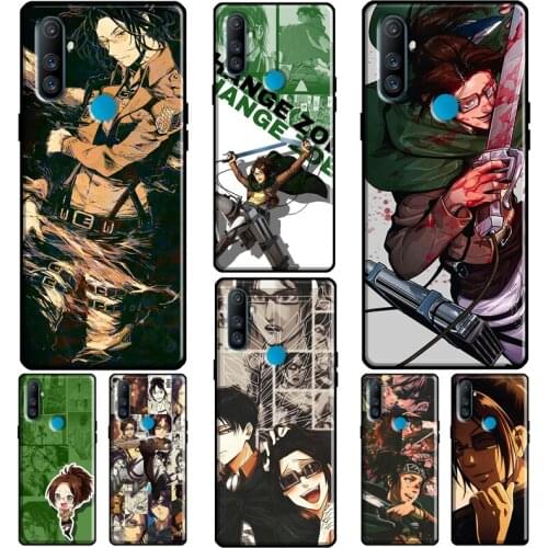 Hange Zoe Attack on Titan Anime For OPPO Realme 7 Pro 8 6 Q3 7i C3 C11 GT Case For OnePlus Nord 8T 7 8 9 Pro Phone Cover
