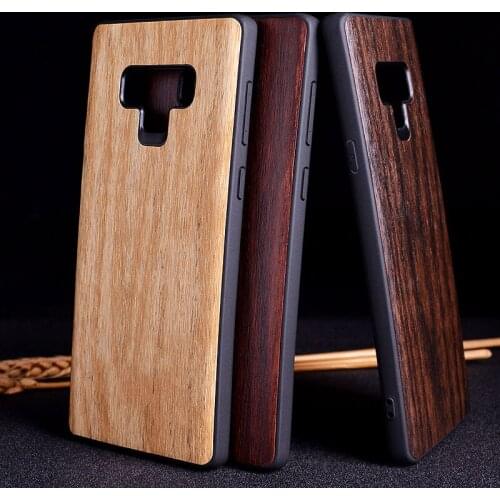 Simulation Wood grain case for Samsung Galaxy note 9 with Pastoral design,with TPU+PC 2in1 material ,for Galaxy note 9 cover