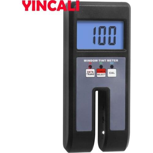Digital Window Tint Meter WTM-1300 measures the transmittance of ultraviolet light,visible light,infrared light Range 0~100