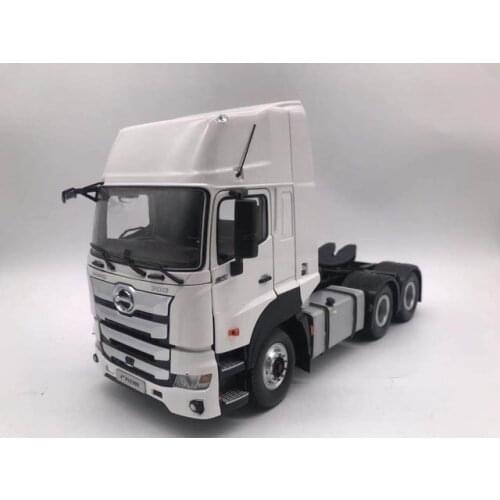 Exquisite,Collectible Alloy Model Gift 1:24 HINO 700 Heavy Duty Truck Tractor Trailer Vehicles DieCast Toy Model for Decoration
