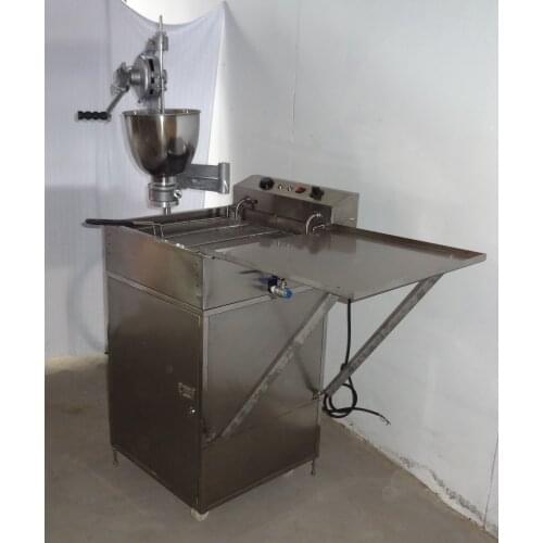 Commercial Stainless steel Vertical hand shake donut machine manual doughnut makers for bakery making flower cake donut machine
