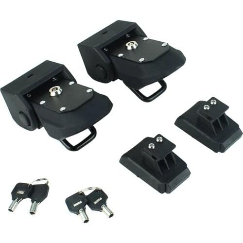 Kit for Jeep Wrangler JL 2018 2021 Car Accessories Universal Alloy Locking Hood Latch Catch Pins Lock