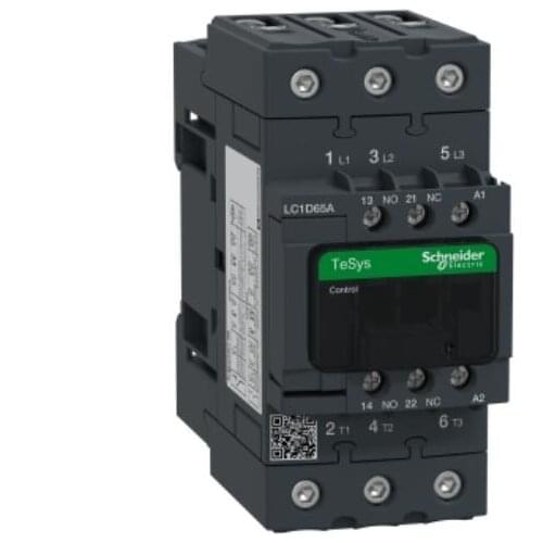 LC1D65A LC1D65AB7 LC1D65AB7C TeSys D contactor - 3P(3 NO) - AC-3