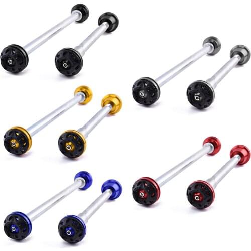 Motorcycle Parts Front & Rear CNC Wheel Fork Slider Protector for Honda NC CTX 700 750 S X D N NC700S/X 2012 2013 2014 2015