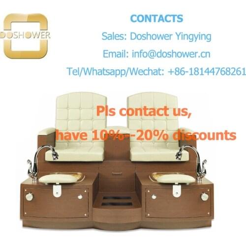 Doshower pedicure massage chair of portable pedicure with modern pedicure chair