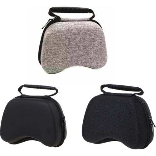Portable Zipper Pouch Shockproof Hard Protective Case Storage Bag for X-box One/Switch Pro/PS3/PS4 Gamepad Handle