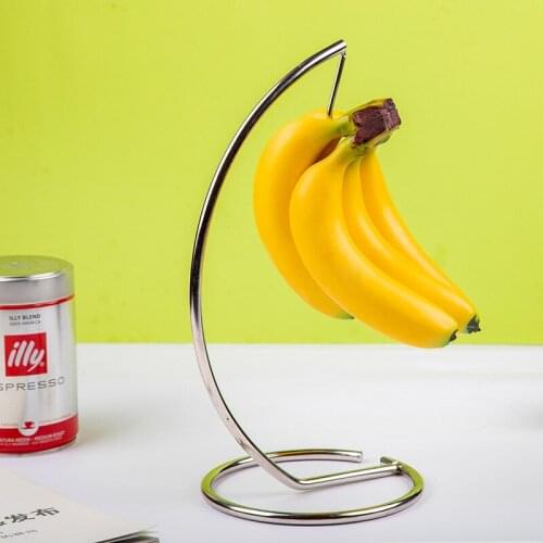 Banana Hanger Racks Fruit Displaying Storage Hook Holder Living Room Decoration Dropship