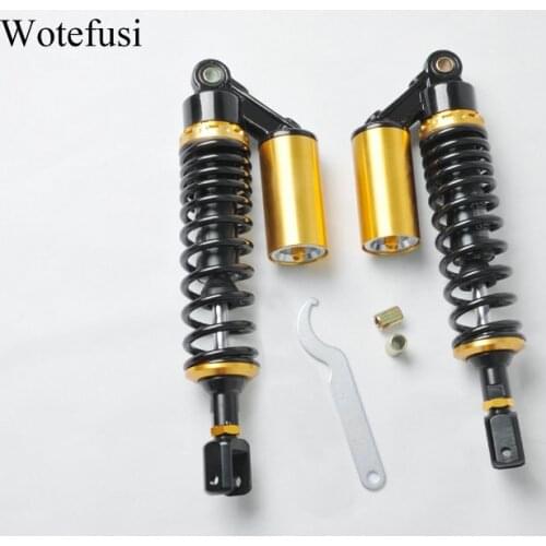 Wotefusi 3.5" 340mm Pair Air Shock Absorber For Honda CB750 CB 750 CB 250 350 400 High Quality [PA78]