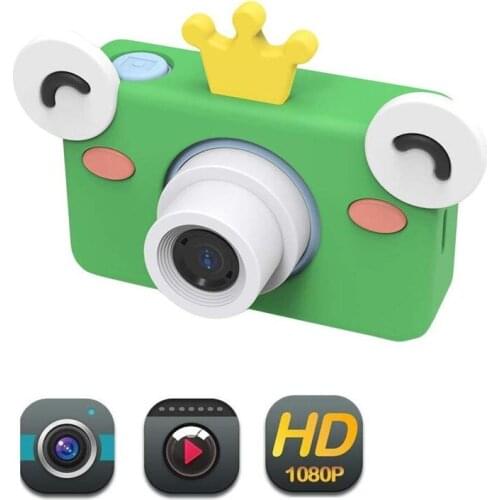 2.2 Inch 1080P Wireless Kids Baby Camera Cartoon Cute Photo and Video Camcorder