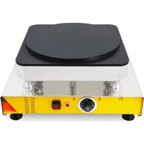 2020 best quality Electric stainless steel pancake machine pizza crepe maker with CE