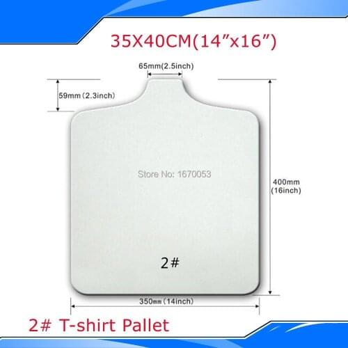 3Pieces/Lot NO.2# 35*40cm (14inchx16inch) Screen Printing Pallet T-Shirt Shirtboard