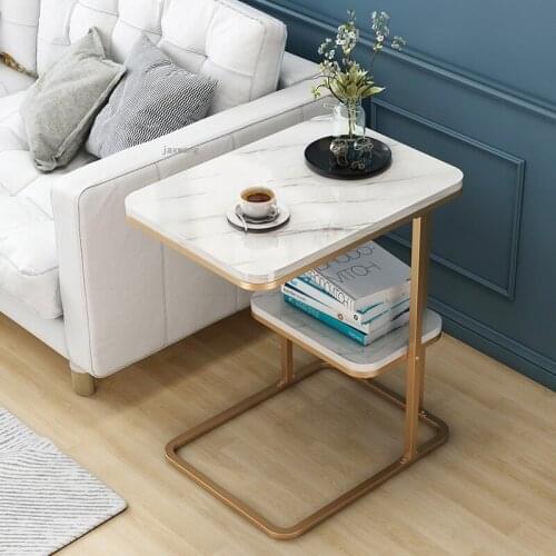 Restaurant Hotel Lobby Side Table Simple Modern Home Living Room Small Apartment Tea Table Nordic Dormitory Sofa Coffee Tables