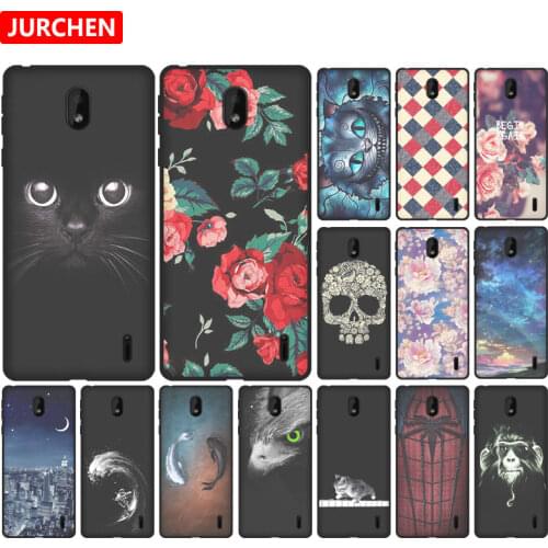 JURCHEN Funda For Nokia 1 Plus Case TPU Cartoom Silicone Soft Cover For Nokia 1Plus Case For Nokia1 Plus Phone Coque 5.45inch