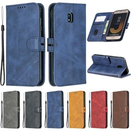 For Samsung Galaxy J3 2017 Case Leather Flip Case on sFor Funda Samsung J3 2017 J530 / J3 2016 Phone Case Magnetic Wallet Cover