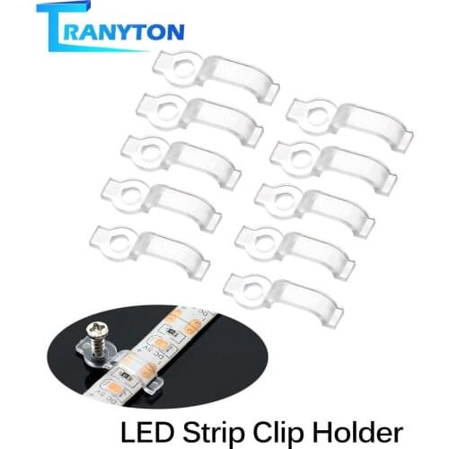 10pcs Wire Bundle Clip Holder for 5050 2835 8mm 10mm Waterproof Led Strip Lights