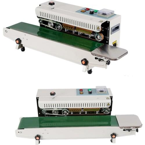 Hot sale Automatic Continuous film sealing machine plastic bag package machine Expanded food band sealer