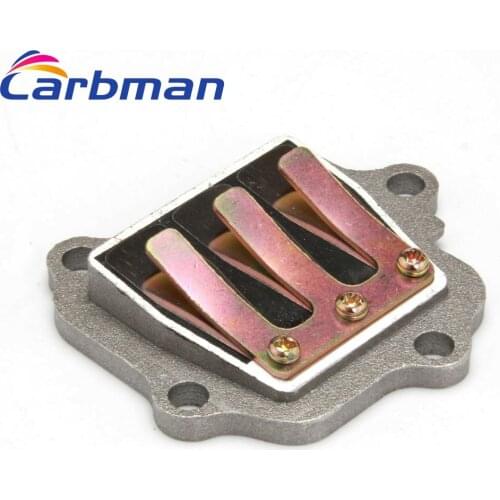 Carbman Carburetor Intake Reed Valve Assembly Replace Kit For Yamaha PW80 PW 80 Pit Dirt Bike Motorcycle Spare Parts