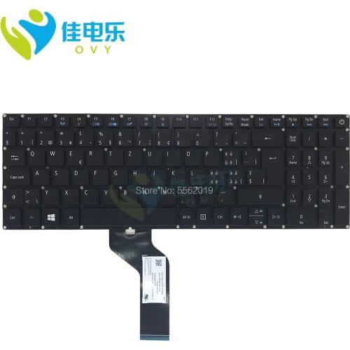 OVY CF SW Backlit keyboard for Acer Aspire E5 573 E5-532 E5-772 black notebook keyboards Canadian French Swiss Recommend