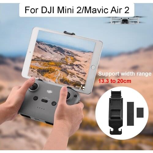 Remote Control Bracket for DJI Mini 2/Mavic Air 2 Tablet Adjustable Quick Release Extension Holder Mount Clip Stand Accessories