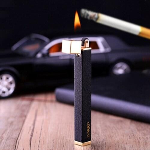 Inflatable Lighter Slender Slim Personality Creative Gas Mini Lighter Smoking Accessories for Weed Smoking Accessories Men Gifts