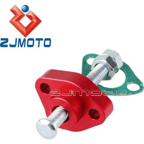 ZJMOTO High Quality Red Street Racing Manual Cam Timing Chain Tensioner For Honda 04-06 CB 600F 599 02-07 CB 900F 919