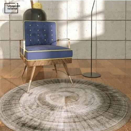 Room Rug Wood Texture Carpets For Living Room Wood Grain Carpets Nordic Rug Round Carpets For Bed Room Moquette Room Mats