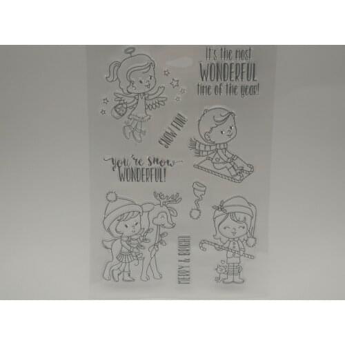 New transparent Silicone stencil for DIY Scrapbooking photo album decorative sheets