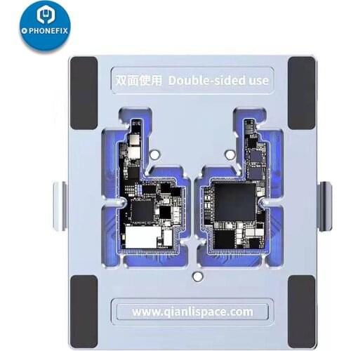 QianLi iSocket Double Side Logic Board Fixture for iPhone X Motherboard Fixture Upper/Lower Layer Motherboard Separate Teardown