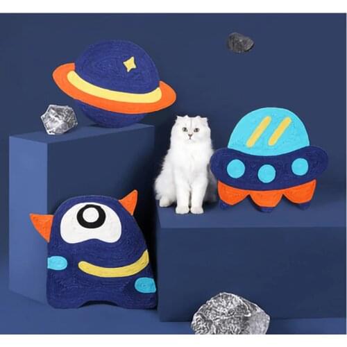 Cat Scratcher Starry Sky Cat Scratching Pad Scratcher Cat Scraper Does Not Drop Chip Protection Anti-scratch Sofa Sisal Pad Cat