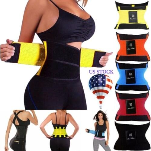 Sports Fitness Waist Belt Waist Trainer Female Latex Corset Shape Shapewear Slimming Sport Mould