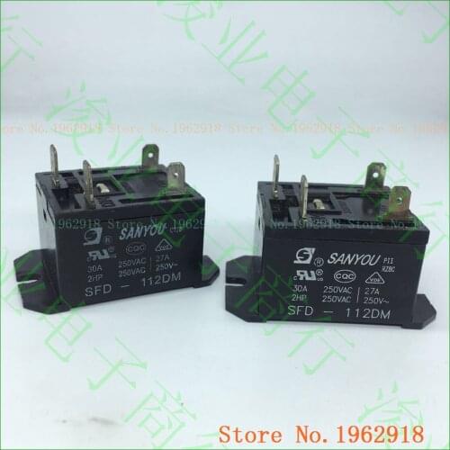 The old SFD-112DM 4 30A250VAC