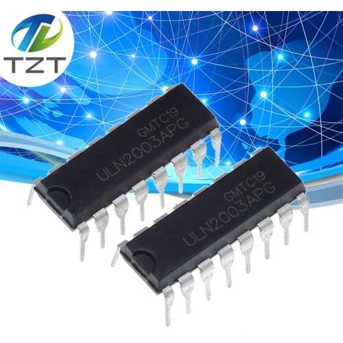 TZT ULN2003AN DIP16 ULN2003A DIP-16 ULN2003 ULN2003APG DIP new and original IC