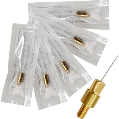 10/100Pcs Replaceable Skin Care Laser Mole Spot Needle for Removing Freckle Tag Wart Laser Plasma Pen Machine Beauty Needle